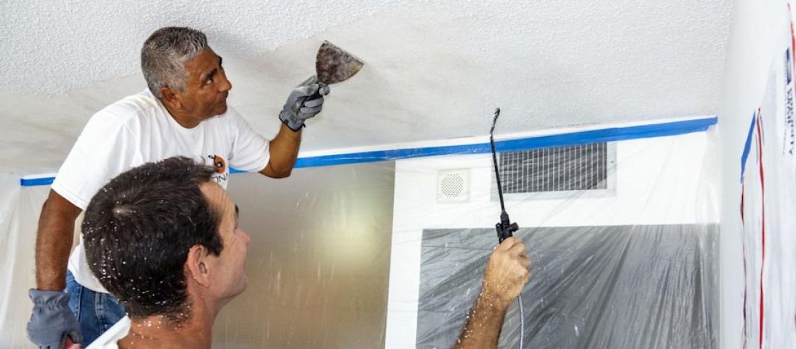 What to Expect During Popcorn Ceiling Removal3